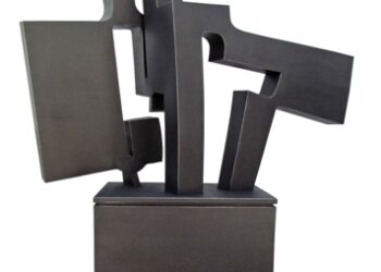 La obra “Fontarrón”, en acero patinado, gana el I Concurso de Escultura de la Fundación AguaGranada