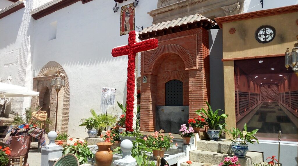 El Aljibe del Rey representado en el día de la Cruz en la Plaza de San Miguel