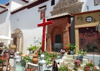 El Aljibe del Rey representado en el día de la Cruz en la Plaza de San Miguel