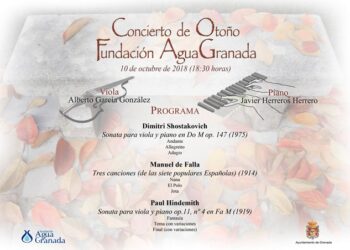 CONCIERTO DE OTOÑO: CONCIERTO DE VIOLA Y PIANO