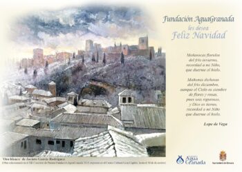FUNDACIÓN AGUA GRANADA LES DESEA FELIZ NAVIDAD