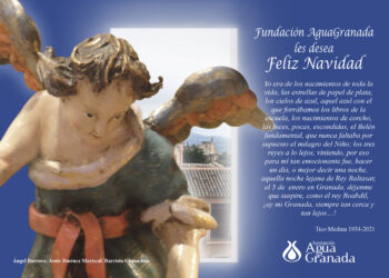 FUNDACIÓN AGUA GRANADA LES DESEA FELIZ NAVIDAD