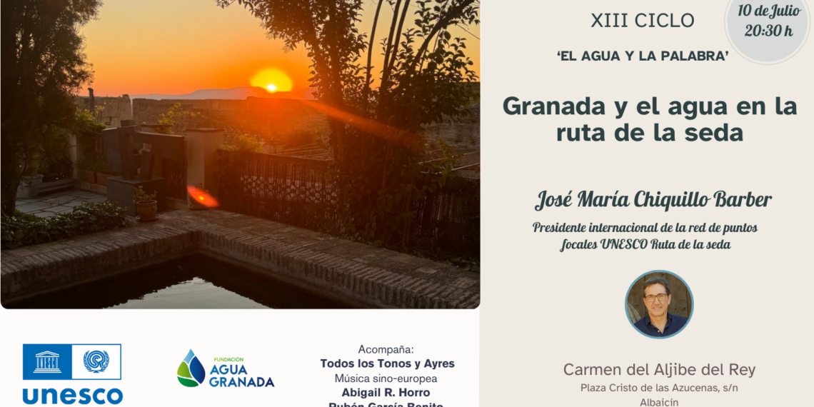 10- JULIO: XIII CICLO ‘EL AGUA Y LA PALABRA’